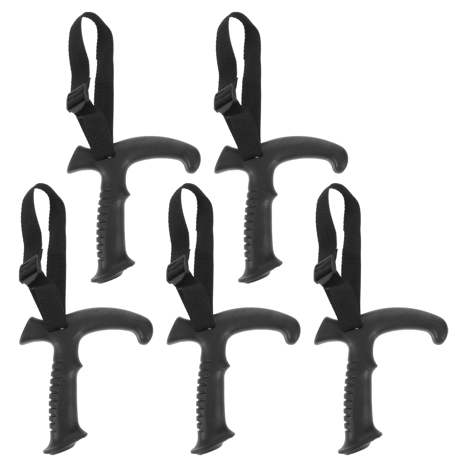 Wrist Straps Replacement Trekking Pole - 5개입 트레킹 폴 손잡이 교체용, T자형
