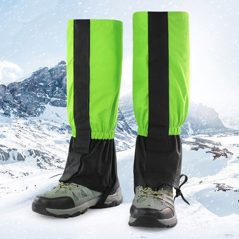 Gaiters Waterproof Breathable Hiking - 방수 기능이 있는 1켤레의 스노우 가이터,