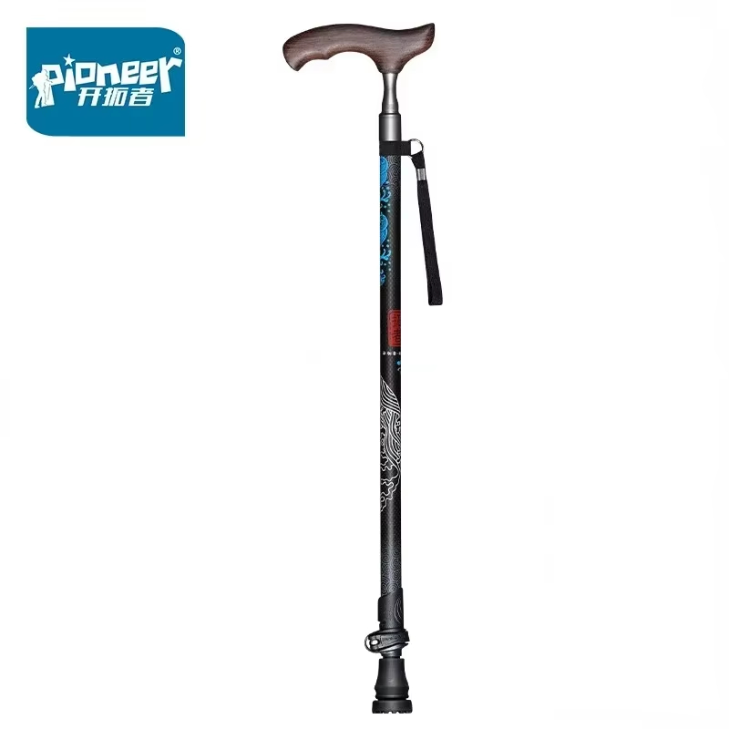 1개 충격 방지 트레킹 폴 초경량 워킹 스틱 조절 가능 - Nordic Walking Poles Carbon 100 리뷰 및 가격