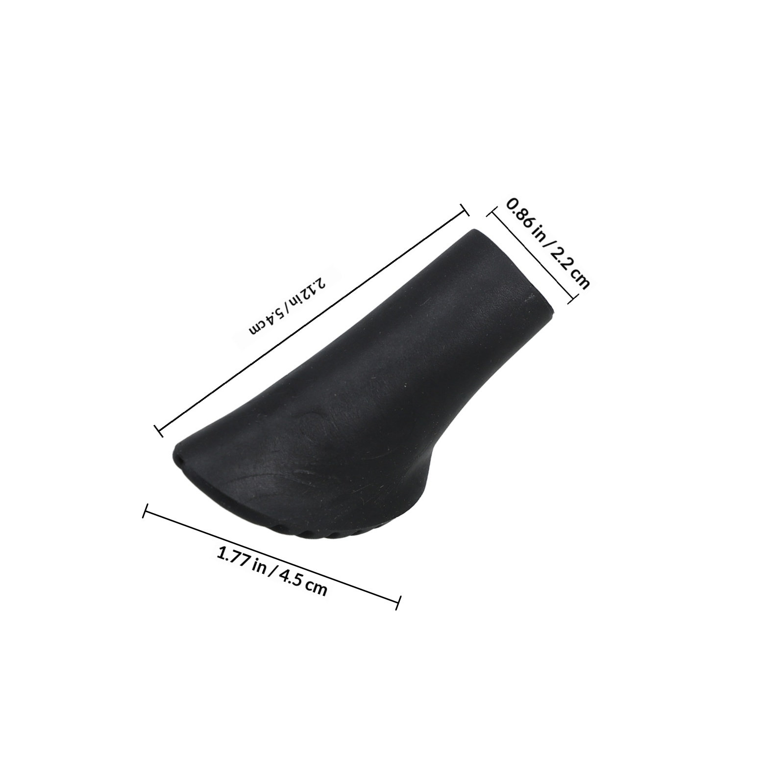 6개입 고무 재질의 보행 지팡이 팁, 향상된 그립감과  - Trekking Pole Rubber Tips Feet Replacement 리뷰 및 가격