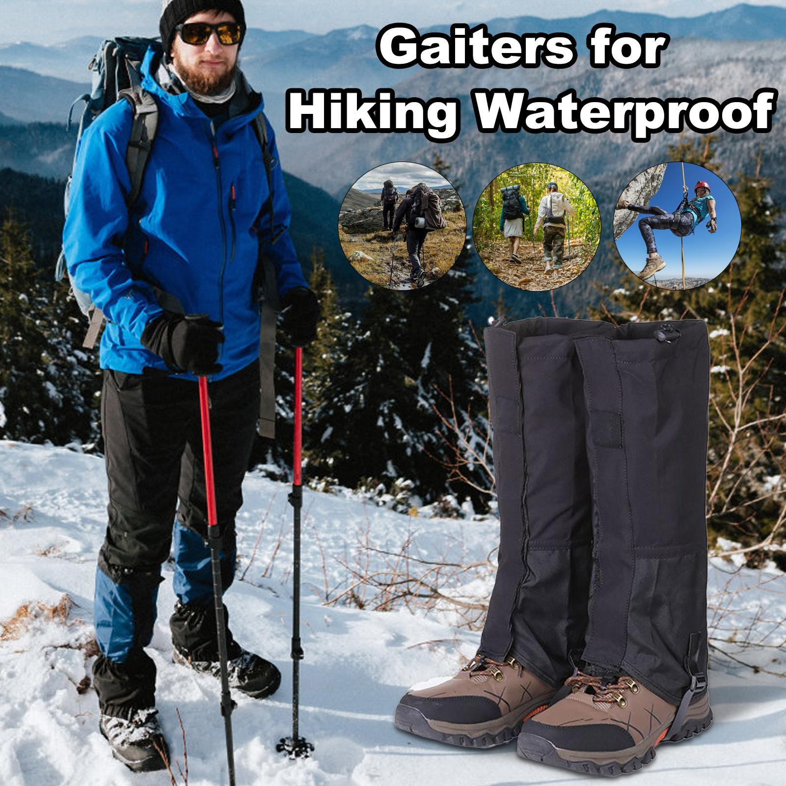 하이킹용 방수 조절 가능 부츠 가이터, 통기성 방수 가 - Gaiters Waterproof Breathable Hiking 리뷰 및 가격