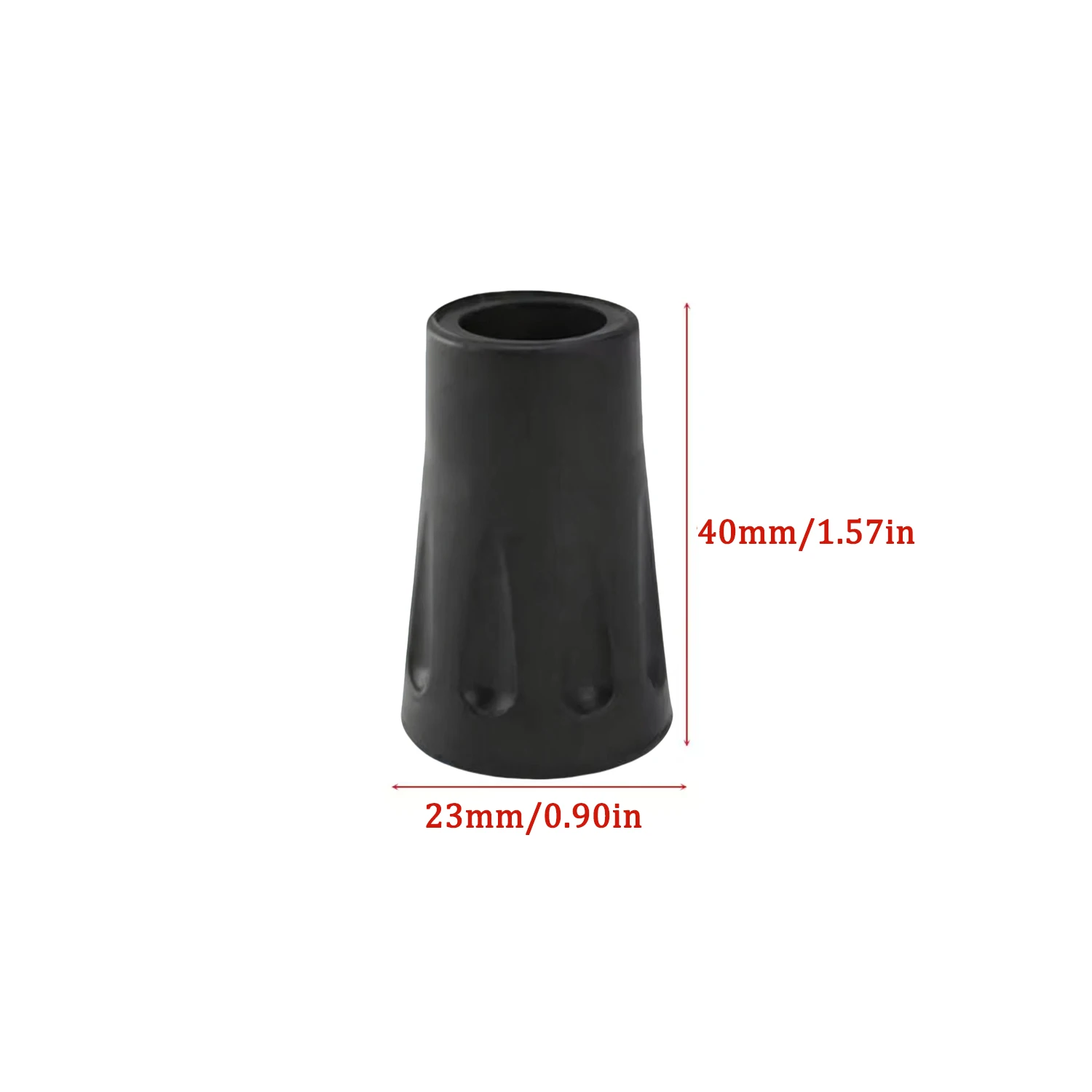10-40개입 트레킹 폴용 고무 팁 보호대, 하이킹,  - Trekking Pole Rubber Tips Feet Replacement 리뷰 및 가격