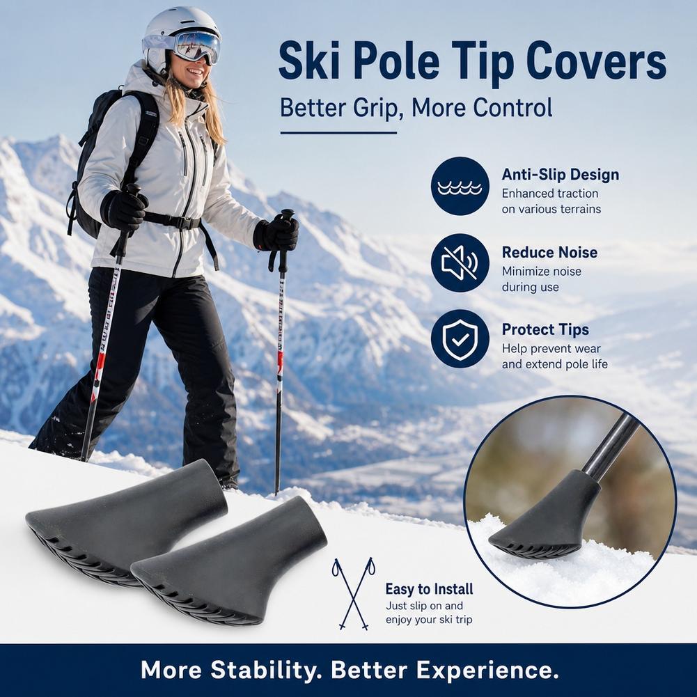 2개입 교체용 트레킹 폴 팁, 등산 스틱 액세서리, 고 - Trekking Pole Rubber Tips Feet Replacement 리뷰 및 가격