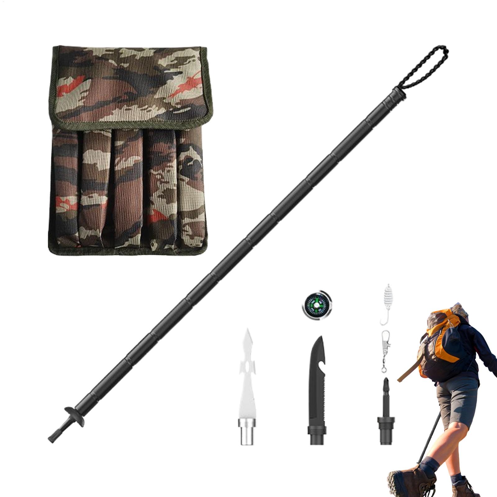 하이킹용 트레킹 폴 조절 가능한 접이식 워킹 폴 등산용 - Folding Walking Sticks Hiking Adjustable 리뷰 및 가격