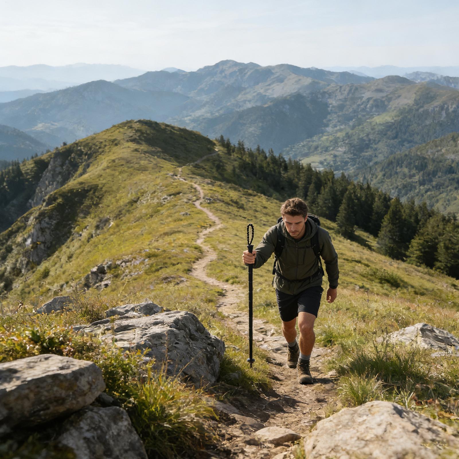하이킹용 트레킹 폴 조절 가능한 접이식 워킹 폴 등산용 - Folding Walking Sticks Hiking Adjustable 리뷰 및 가격