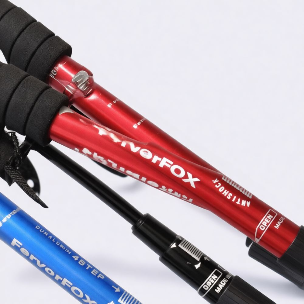 필수적인 알루미늄 트레킹 폴, 높이 조절이 가능한 하이 - Folding Walking Sticks Hiking Adjustable 리뷰 및 가격