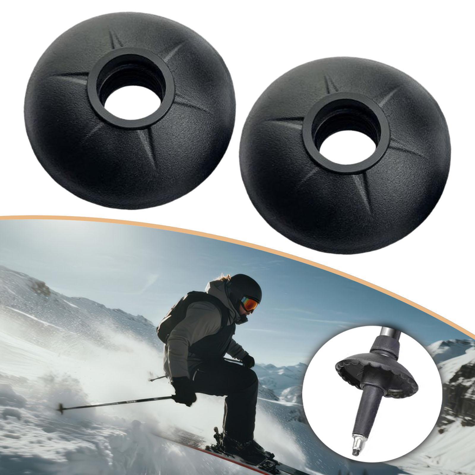 2x 트레킹 폴 머드 바스켓 워킹 스틱 액세서리 원형  - Snow Baskets Mud Baskets Trekking Pole 리뷰 및 가격