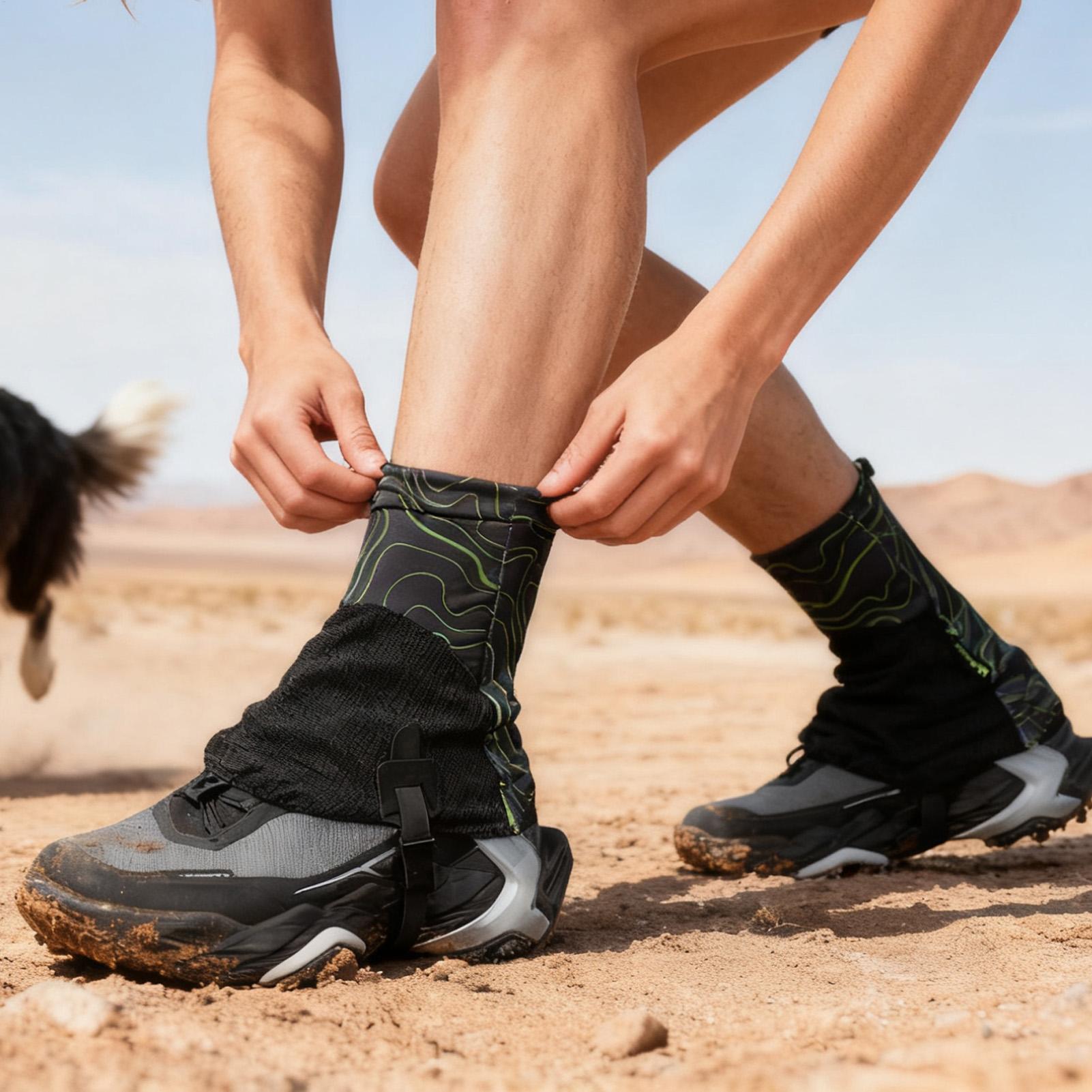 1쌍의 야외 트레일 게이터, 하이킹, 등산, 사막 달리 - Gaiters Waterproof Breathable Hiking 리뷰 및 가격