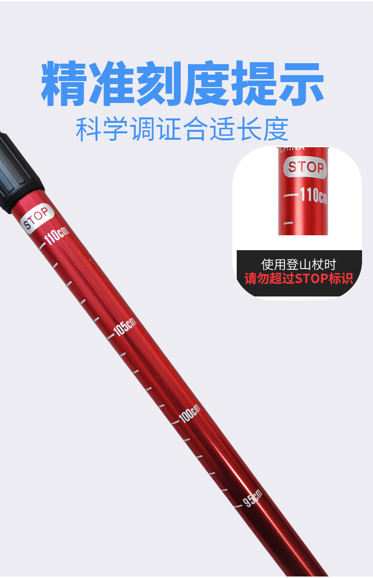 트레킹 폴 하이킹 스틱 조절 가능한 알루미늄 합금 4단 - Folding Walking Sticks Hiking Adjustable 리뷰 및 가격