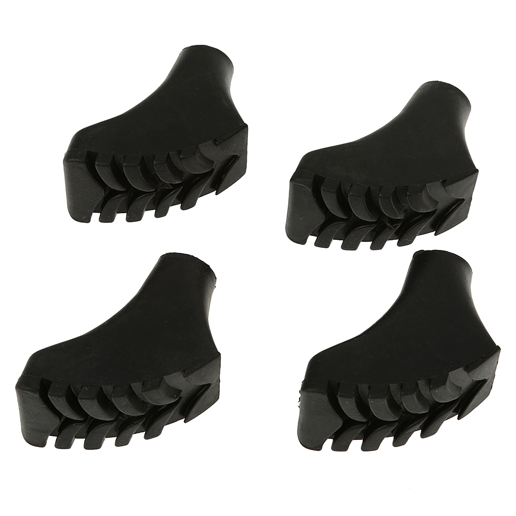 4x 워킹 아스팔트 패드 교체용 발 워킹 스틱 트레킹  - Trekking Pole Rubber Tips Feet Replacement 리뷰 및 가격