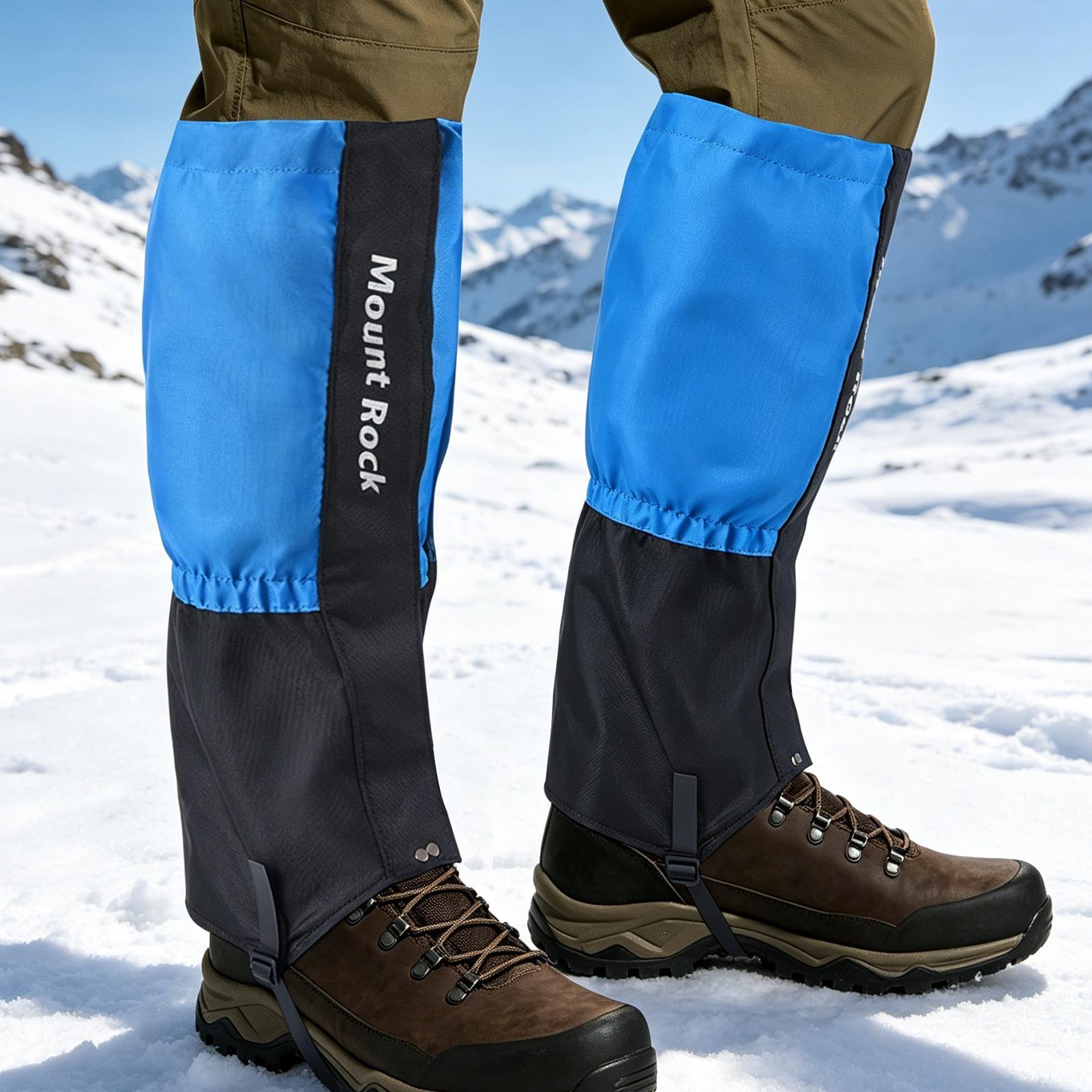 1 쌍의 방수 통기성 하이킹 레그 게이터 트레킹 등산  - Gaiters Waterproof Breathable Hiking 리뷰 및 가격