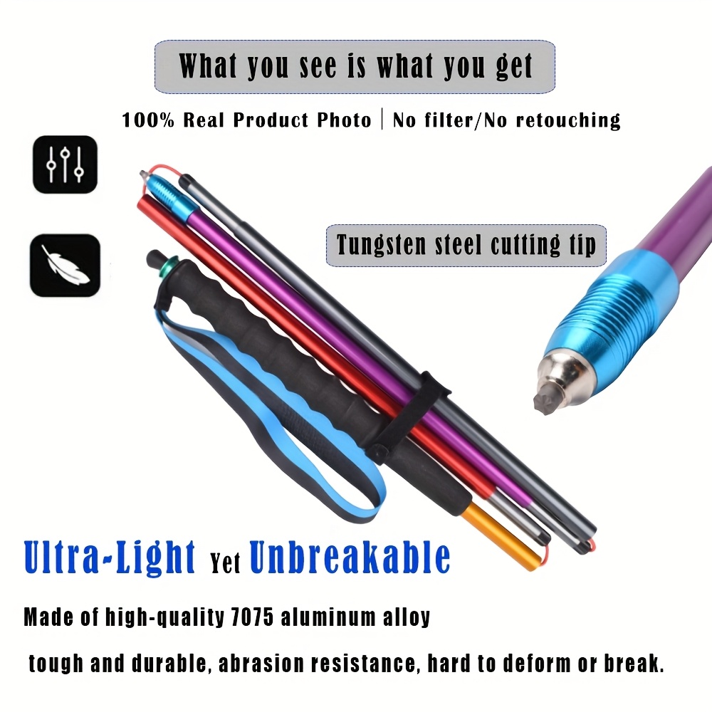`초경량 접이식 7075 알루미늄 트레킹 폴 110cm - Quick Lock Trekking Poles Aluminum 7075 리뷰 및 가격