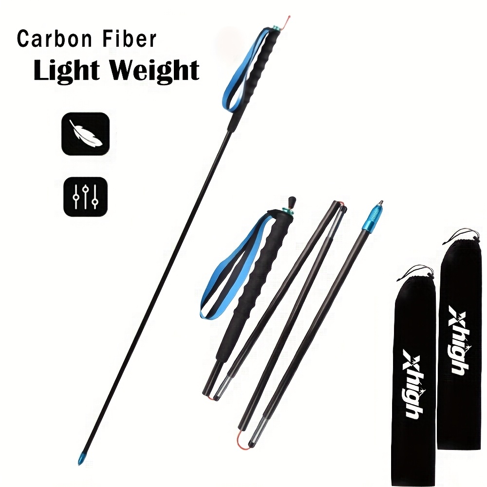 초경량 100% 카본 파이버 트레킹 폴 2개 세트 접이 - Carbon Fiber Trekking Poles Ultralight Pair 리뷰 및 가격